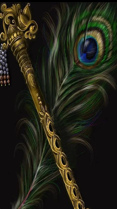 Lord Krishna Flute Wallpaper