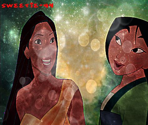 Pocahontas & Mulan - croisements Disney photo (34969064) - fanpop