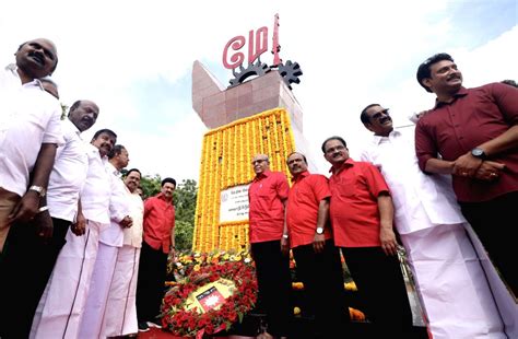 Tamil Nadu Chief Minister MK Stalin the wreath laying ceremony at a ...