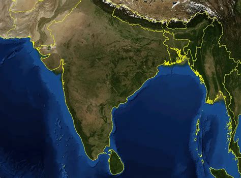 India Map And Satellite Image | Images and Photos finder