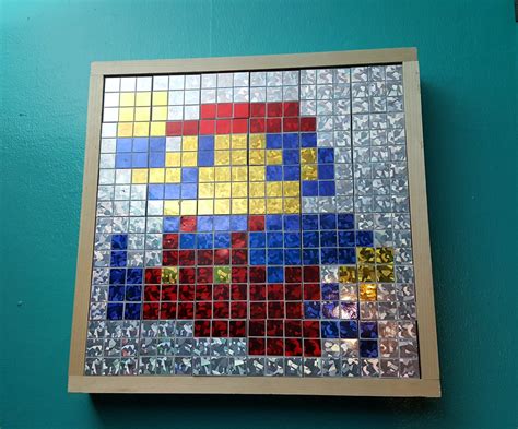 Rubik's Cube Pixel Art Wall Box : 6 Steps (with Pictures) - Instructables