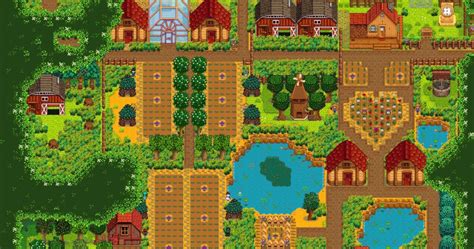 8 Best Stardew Valley Farm Layouts | TheGamer