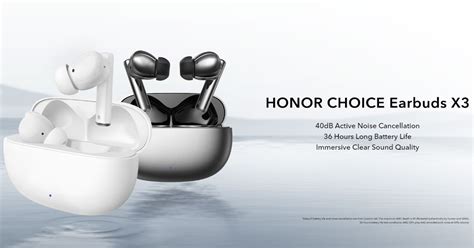 HONOR CHOICE Earbuds X3 - Introduction, features, Performance - HONOR ...