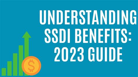 Understanding SSDI Benefits: 2023 Guide - YouTube