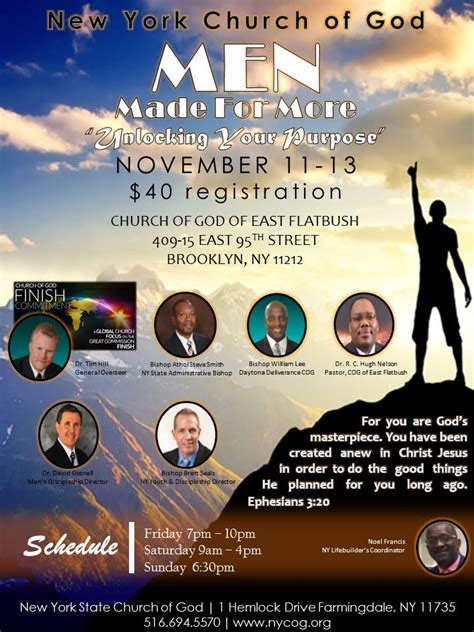 Upcoming Events | Men’s Conference 2016 – Men Made for More | Church ...