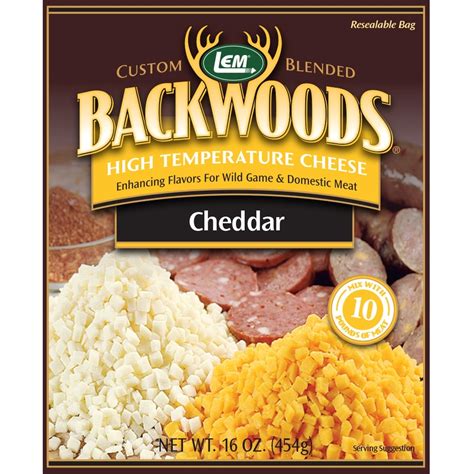 Backwoods High Temperature Cheddar Cheese| LEM Products