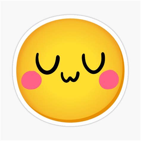 "HQ Face UwU Emoji Meme " Sticker for Sale by fomodesigns | Redbubble