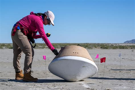 Historic Touchdown: NASA’s OSIRIS-REx Capsule Containing Asteroid Bennu ...