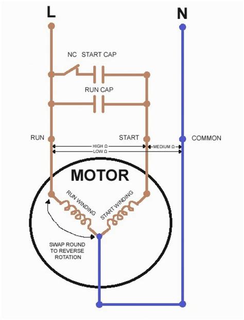 How To Connect Capacitor To Fan Motor