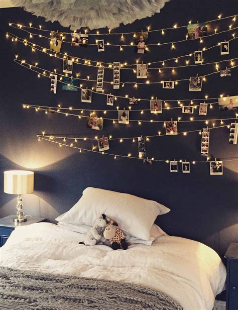 Bedroom Fairy Lights | Fairy lights bedroom, Fairy lights room, Bedroom ...