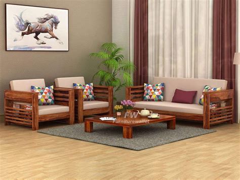 Buy Solid Sheesham Sofa Set Made with solid sheesham wood - Furniture ...