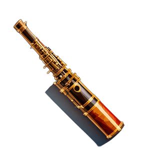 Low poly clarinet app icon transparent PNG - StickPNG