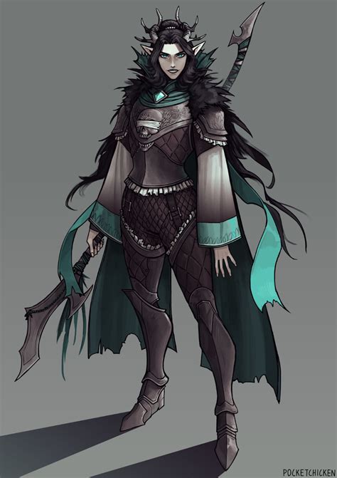 ArtStation - Necromancer Female Character Concept, Fantasy Character ...