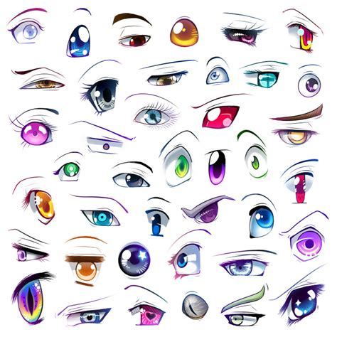 Anime eyes - Anime Fan Art (16902942) - Fanpop