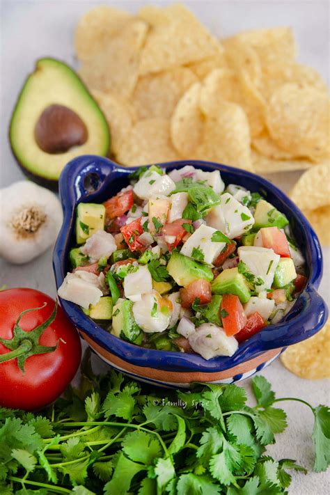 Mexican White Fish Ceviche Recipe | Dandk Organizer