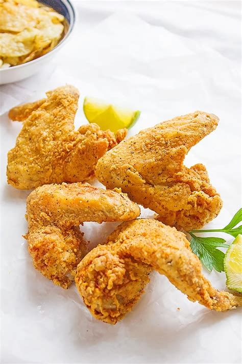 Extra Crispy Fried Buffalo Chicken Wings Recipe / Crispy Buffalo ...