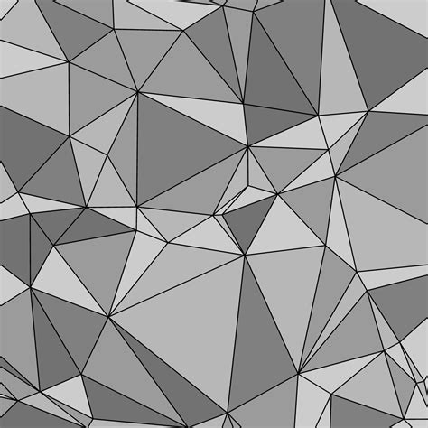 Abstract Seamless Light and Dark Grey Triangles Pattern 1894015 Vector ...