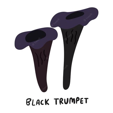 Premium Vector | Black trumpet. flat vector illustration on white ...