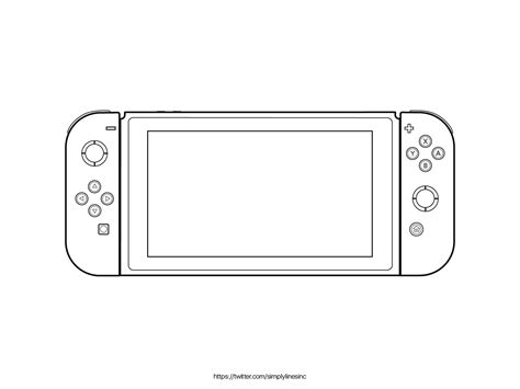 Nintendo Switch by Simply Lines on Dribbble