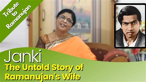 Janki (The Untold Story of Ramanujan's Wife) | Biography of Ramanujan ...