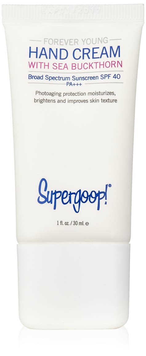 Supergoop! + SPF 40 Hand Cream with Sea Buckthorn