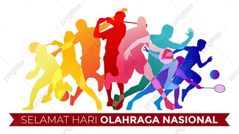 Desain Ucapan Selamat Hari Olahraga Nasional, Sport Day, Hari Olahraga ...