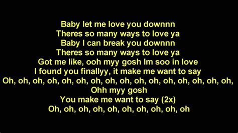 Usher-OMG Lyrics [HD] - YouTube