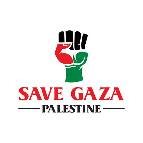 save palestine logo , free gaza vector 5965089 Vector Art at Vecteezy