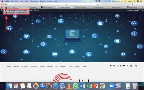 How to split screen on Mac?