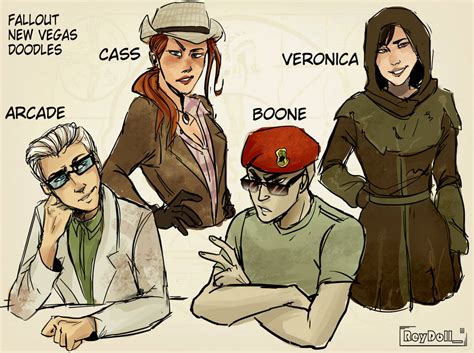 Fallout New Vegas Companions by SlugterraFan123 on DeviantArt