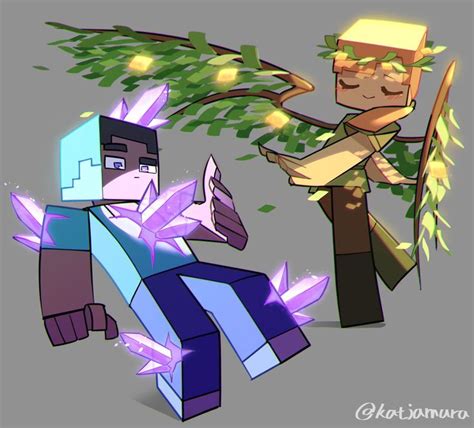 りぶ on Twitter | Minecraft drawings, Minecraft anime, Minecraft fan art