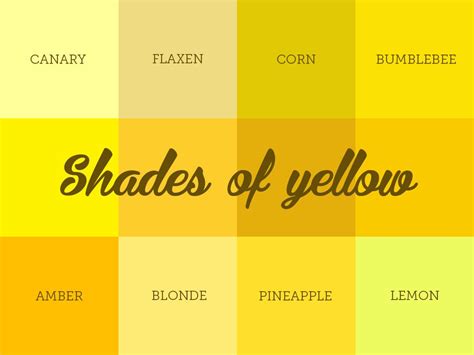 How To Mix Different Shades Of Yellow - Design Talk