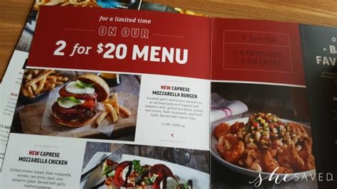 applebee's menu 2 for 25