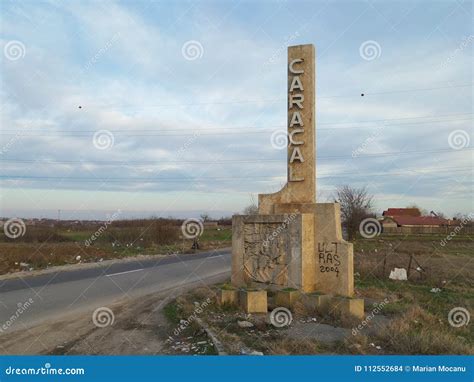 Entrance in Caracal - City in Southern Romania Editorial Stock Image ...