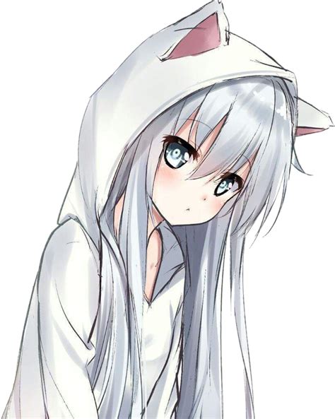 Anime Girl Cat Hoodie Wallpapers - Wallpaper Cave