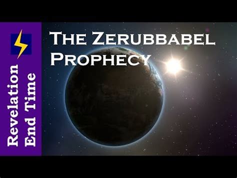 The Zerubbabel Prophecy. | Prophecy | Before It's News