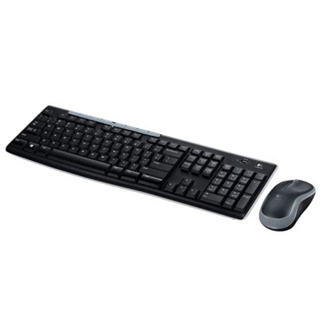 Logitech MK270 Wireless Keyboard and Optical Mouse Combo USB Receiver ...