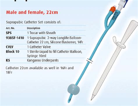 Suprapubic Catheter Set | Marflow AG