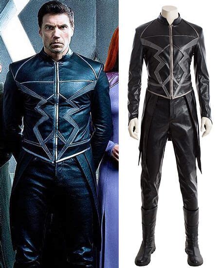 Black Bolt Inhumans Cosplay Costume