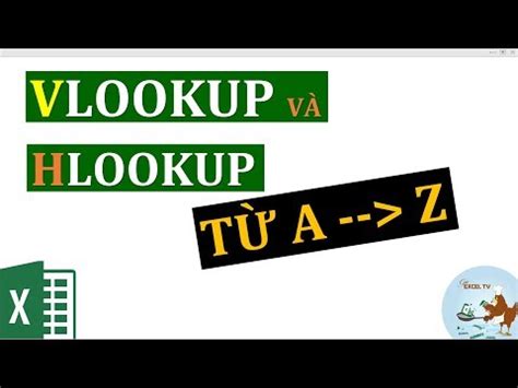 Cách Dùng Hàm Hlookup Giữa 2 Sheet | Cách Sử Dụng Hàm Hlookup Trong ...