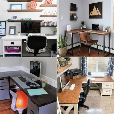 25 Homemade DIY Corner Desk Plans Easy To Build and Cheap