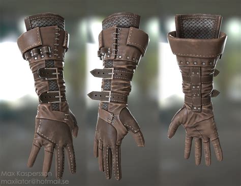 ArtStation - Fantasy Gauntlet, Max Kaspersson | Weapon concept art ...