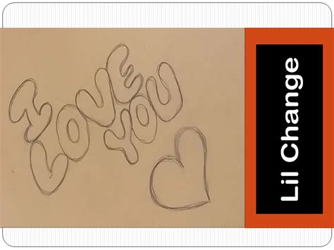 How to draw i love you in bubble letters | Bubble writting, Hand ...