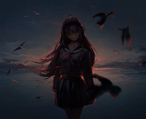 Anime Evil Girl Art, HD wallpaper | Peakpx