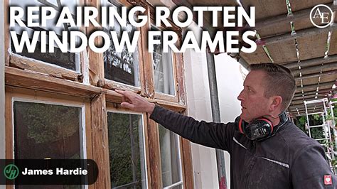 REPAIRING ROTTEN WINDOW FRAMES - YouTube