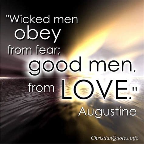 Augustine Quote - Wicked Men | ChristianQuotes.info