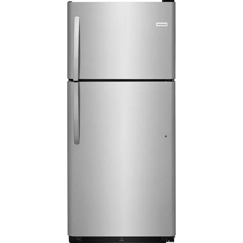 Frigidaire 20.4 cu. ft. Top Freezer Refrigerator in Stainless Steel ...