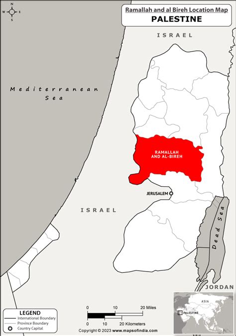 Where is Ramallah and Al Bireh Located in Palestine? | Ramallah and Al ...