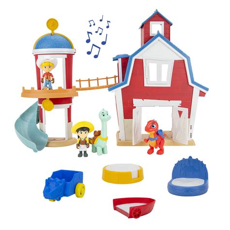 Dino Ranch Clubhouse,Large 12-Inch Playset with Lights & Sound,Features ...