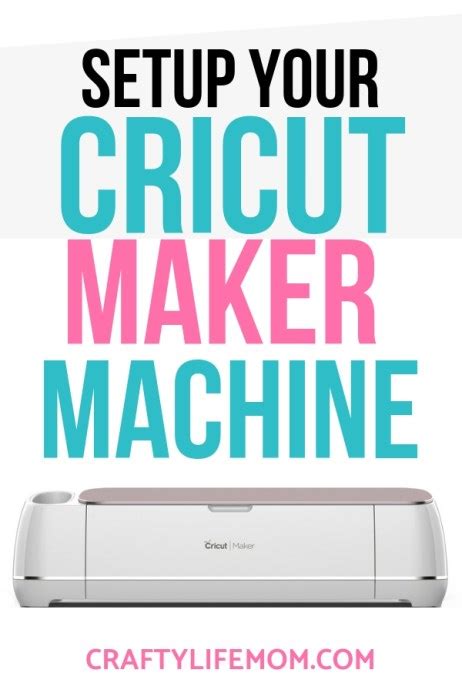 Set Up Your Cricut Maker Craft Cutting Machine Today